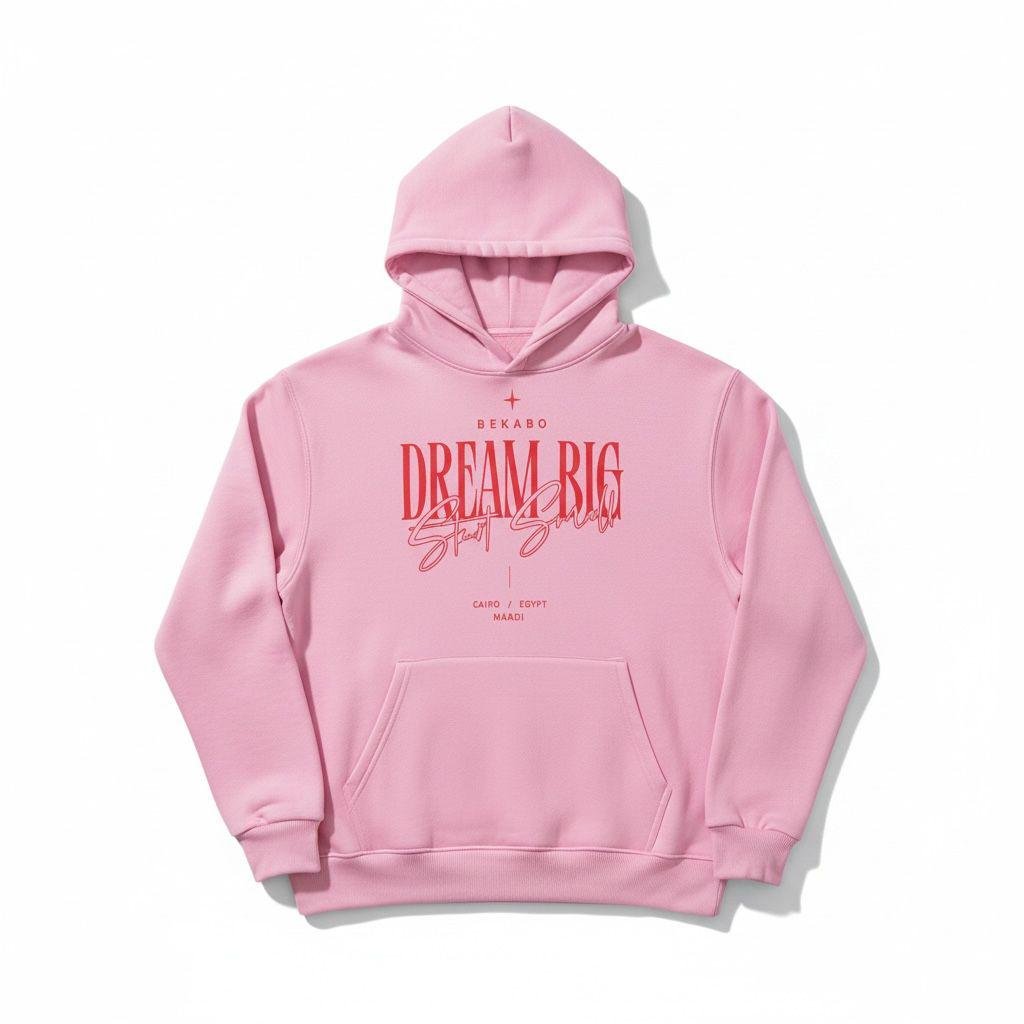 Pink Dream Big Hoodie